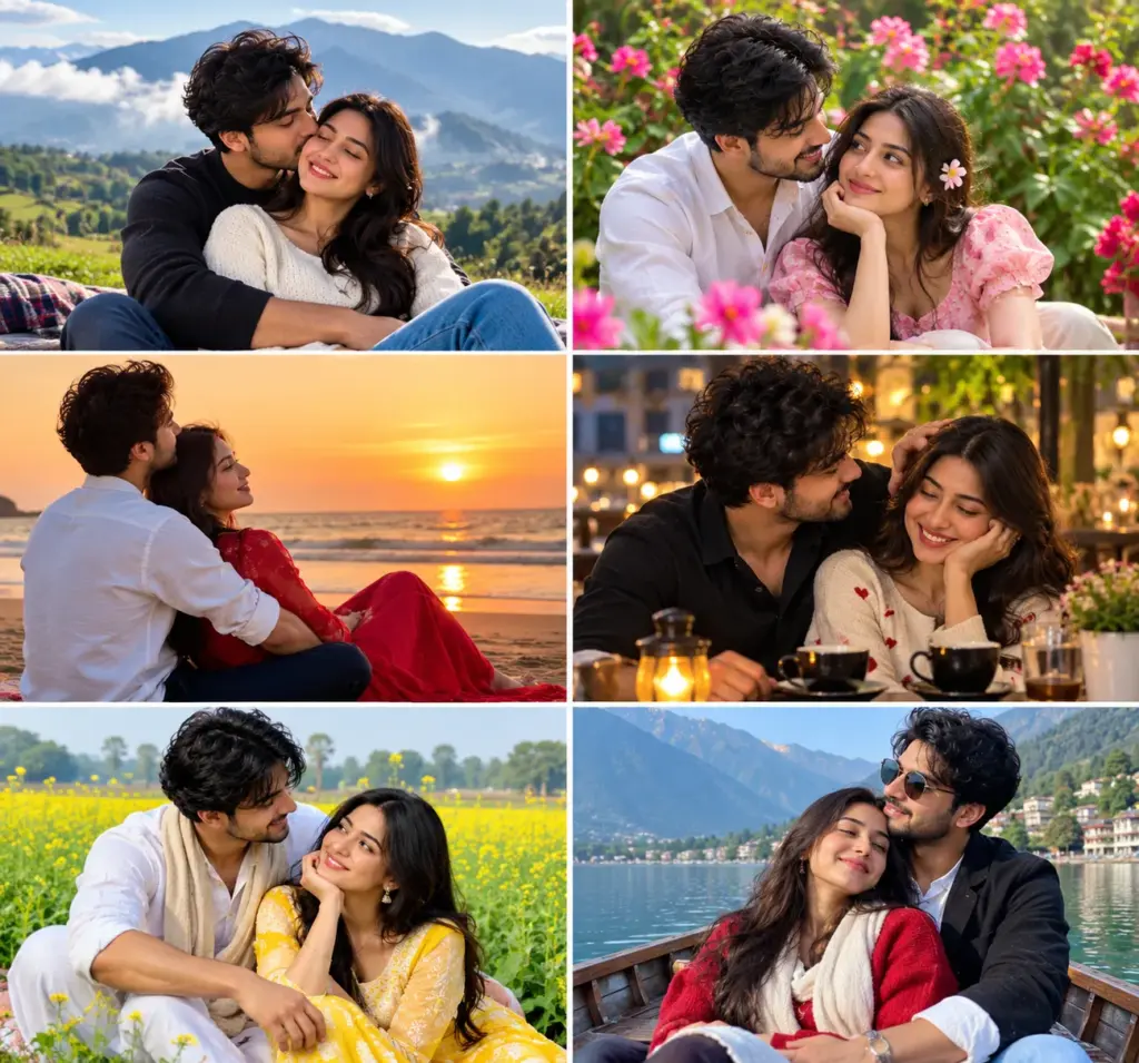 Romantic Couple AI Photo Prompts 2026